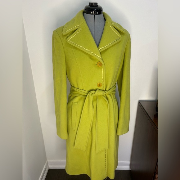 Moschino Jackets & Blazers - MOSCHINO JEANS - 2000’s Vintage Wool Trench Coat Size 10